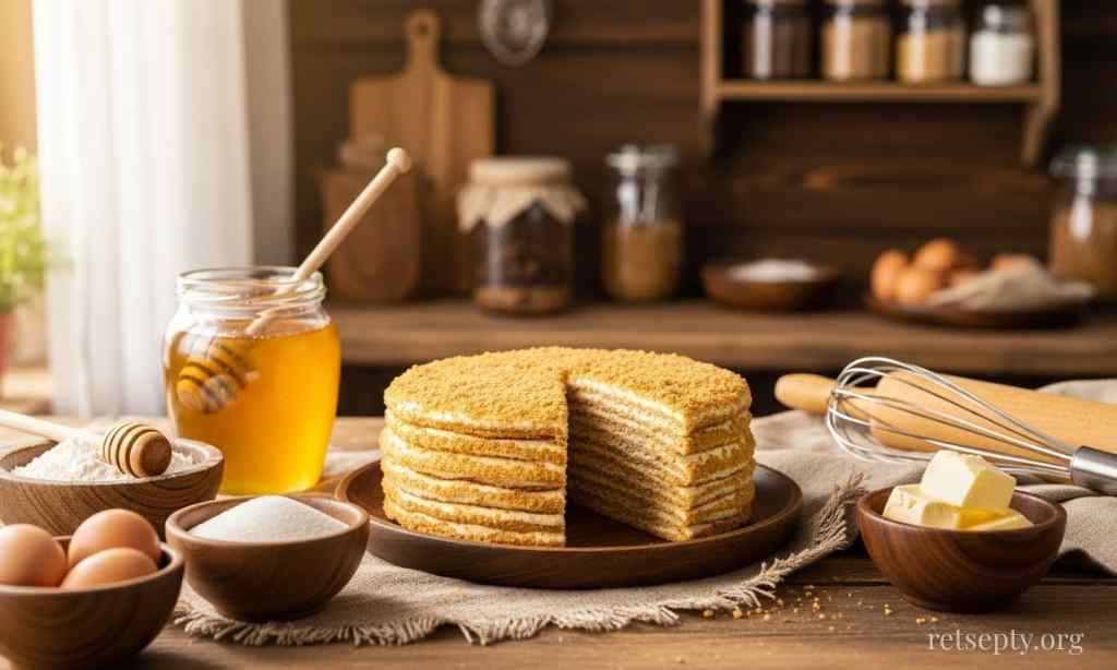 Медовик рецепт