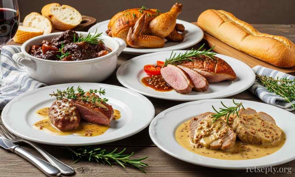 Рецепти французького м'яса