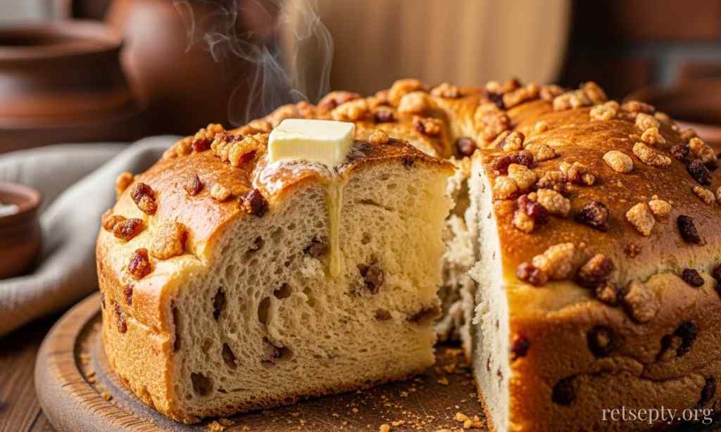 Погача зі шкварками