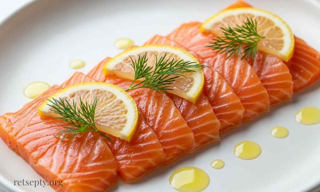 Маринований лосось