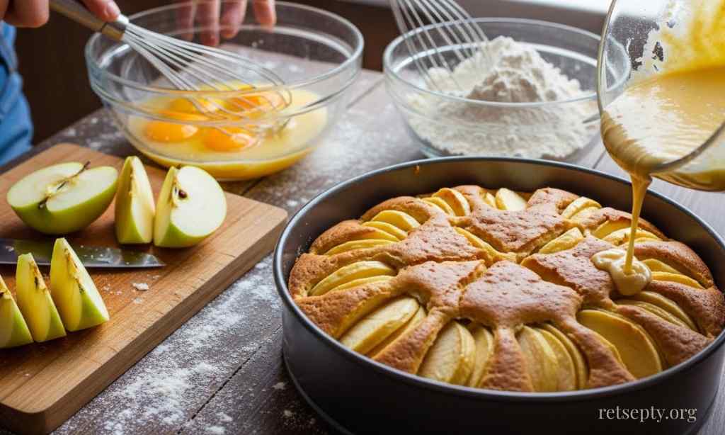 шарлотка рецепт