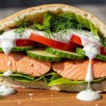 Маринований лосось: з оливковою олією та зеленню