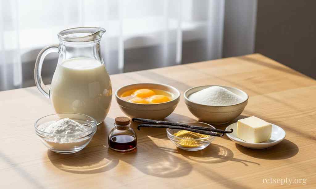 Заварний крем рецепт