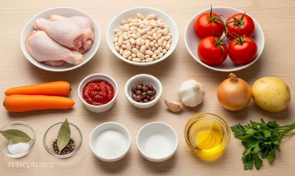 Томатний суп з куркою