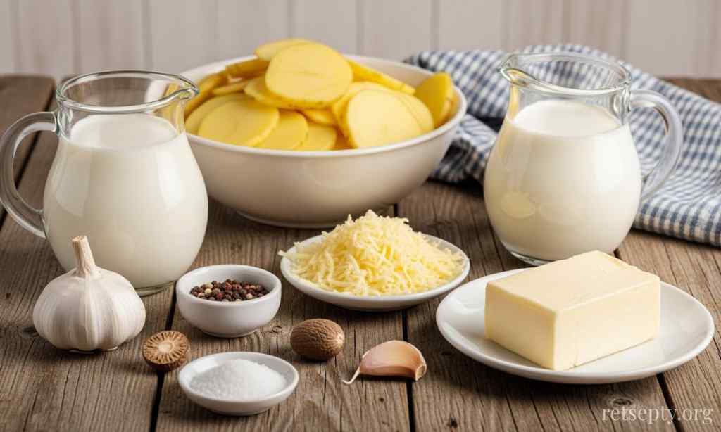 Картофель гратен