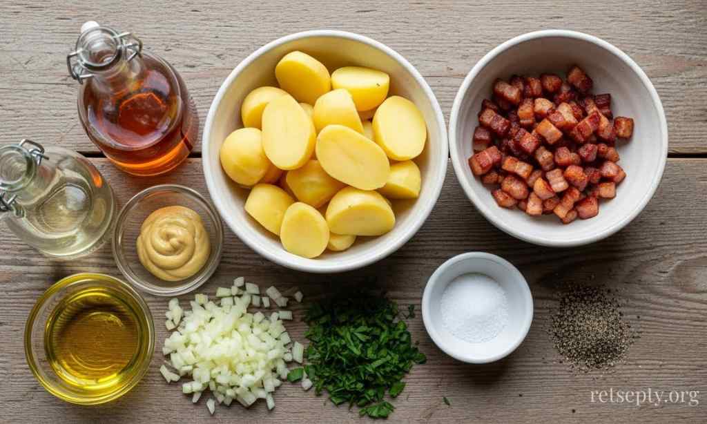 Німецький картопляний салат