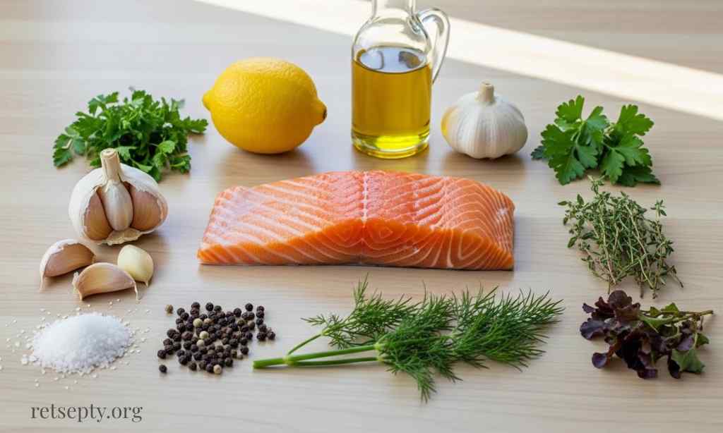 Маринований лосось