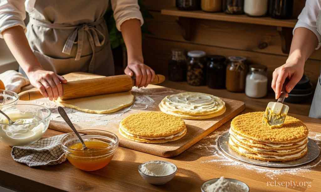 Медовик рецепт