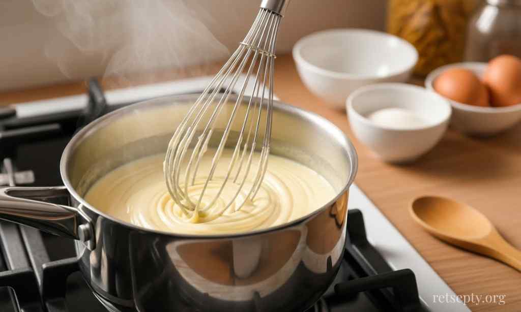 Заварний крем рецепт