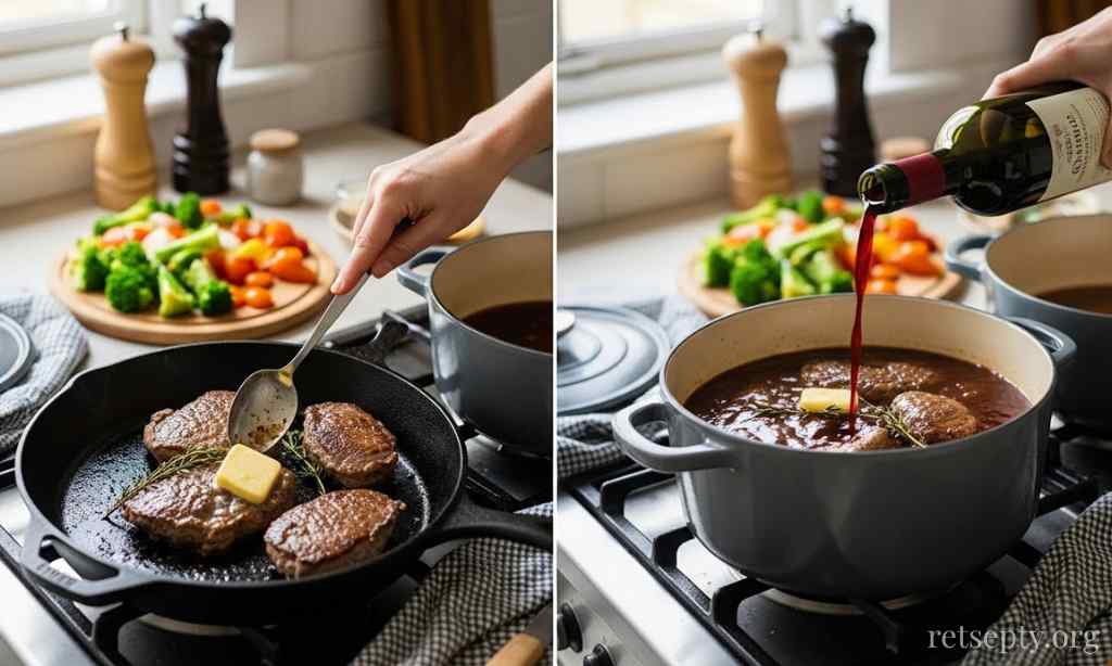 Рецепти французького м'яса