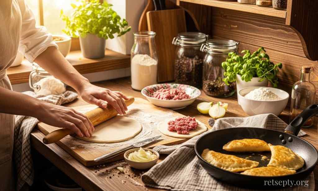 Чебуреки рецепт